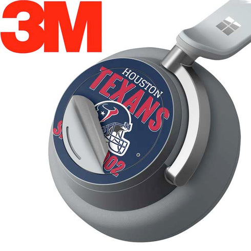 NFL Houston Texans Helmet Surface Headphones Skin