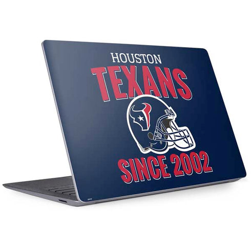 NFL Houston Texans Helmet Surface Laptop 3 13.5in Skin