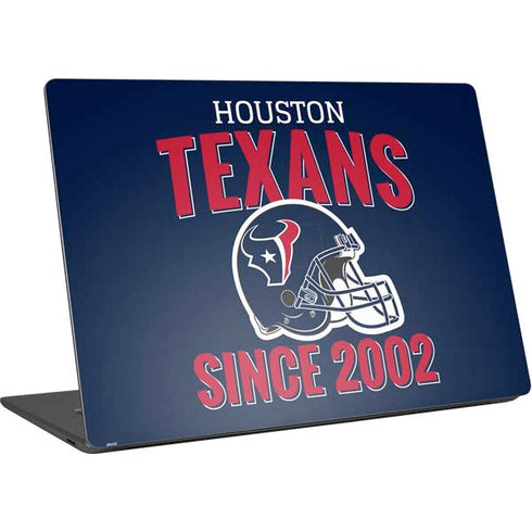 NFL Houston Texans Helmet Surface Laptop 4 15in Skin