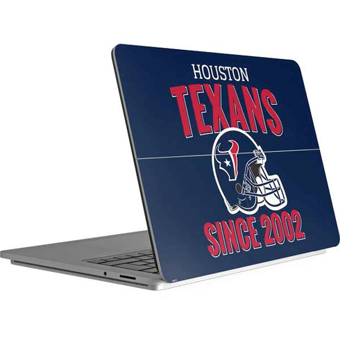 NFL Houston Texans Helmet Surface Laptop Studio Skin