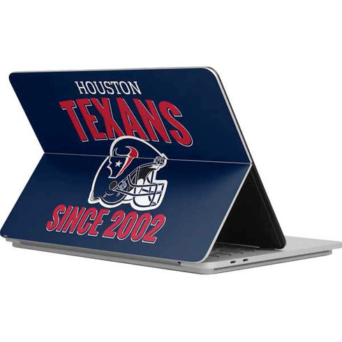 NFL Houston Texans Helmet Surface Laptop Studio Skin