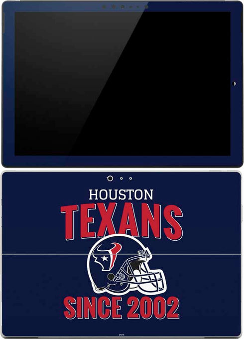 NFL Houston Texans Helmet Surface Pro 4 Skin