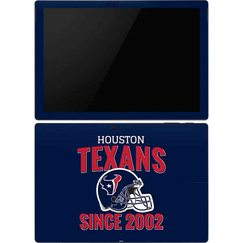 NFL Houston Texans Helmet Surface Pro 6 Skin