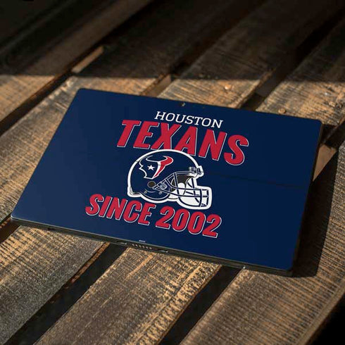 NFL Houston Texans Helmet Surface Pro 6 Skin