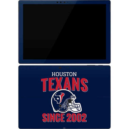 NFL Houston Texans Helmet Surface Pro 7 Skin