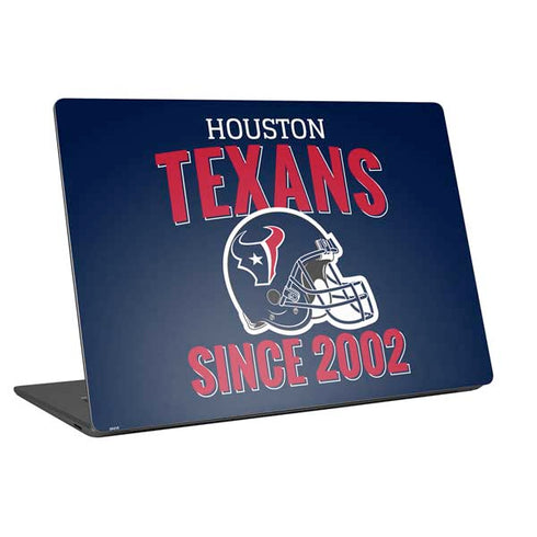 NFL Houston Texans Helmet Universal Laptop 13in (10.6 x 7.6in) Skin