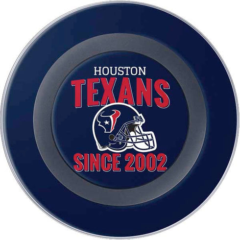 NFL Houston Texans Helmet Wireless Charger Skin