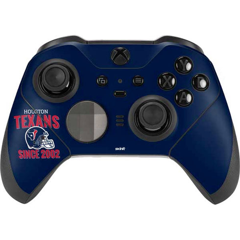 NFL Houston Texans Helmet Xbox Elite Wireless Controller Series 2 Skin