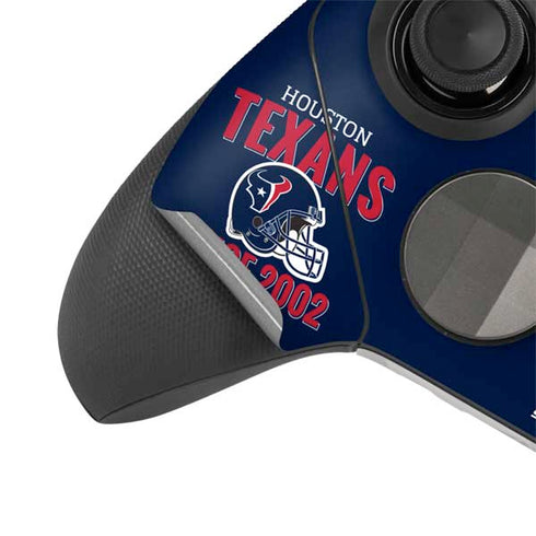 NFL Houston Texans Helmet Xbox Elite Wireless Controller Series 2 Skin