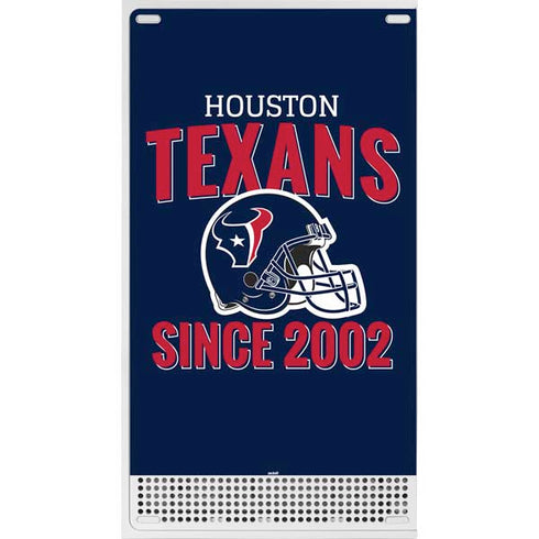 NFL Houston Texans Helmet Xbox Series S Console Skin