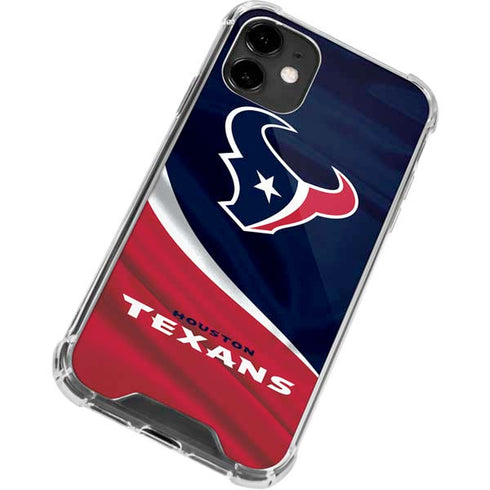 NFL Houston Texans iPhone 12 Clear Case