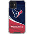 NFL Houston Texans iPhone 12 Mini Clear Case