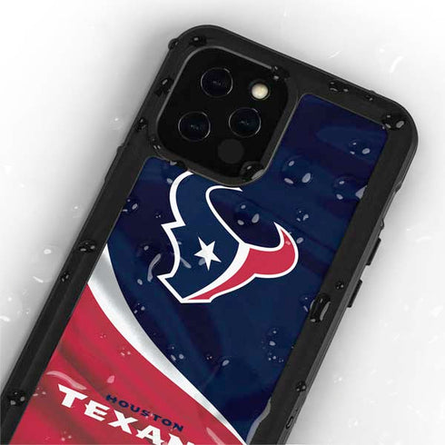 NFL Houston Texans iPhone 12 Pro Waterproof Case