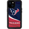 NFL Houston Texans iPhone 13 Mini Waterproof Case