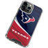 NFL Houston Texans iPhone 13 Pro Max Clear Case