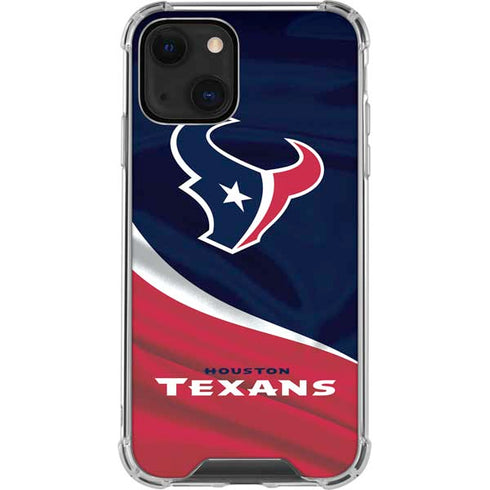 NFL Houston Texans iPhone 14 Plus Clear Case