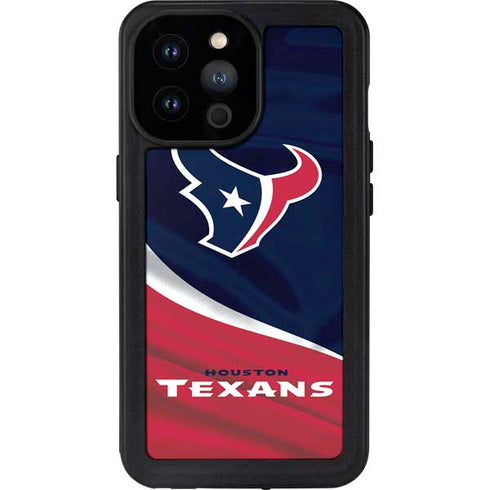 NFL Houston Texans iPhone 14 Pro Max Waterproof Case
