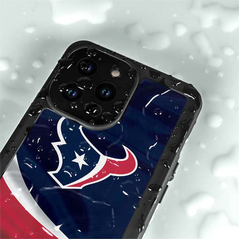 NFL Houston Texans iPhone 14 Pro Max Waterproof Case