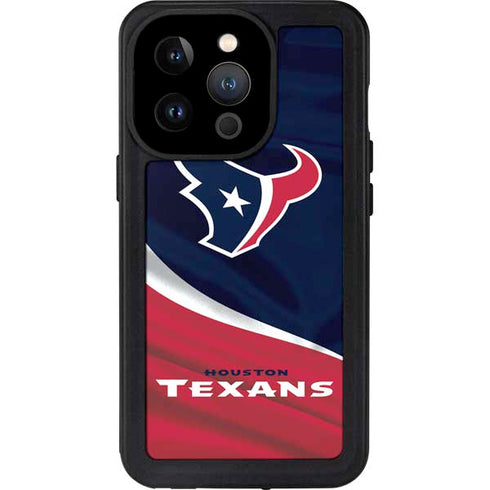 NFL Houston Texans iPhone 14 Pro Waterproof Case
