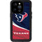 NFL Houston Texans iPhone 14 Pro Waterproof Case