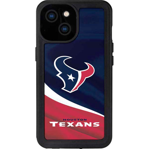 NFL Houston Texans iPhone 15 Waterproof Case