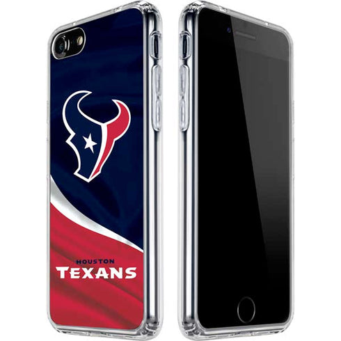 NFL Houston Texans iPhone SE (2nd & 3rd Gen) Clear Case