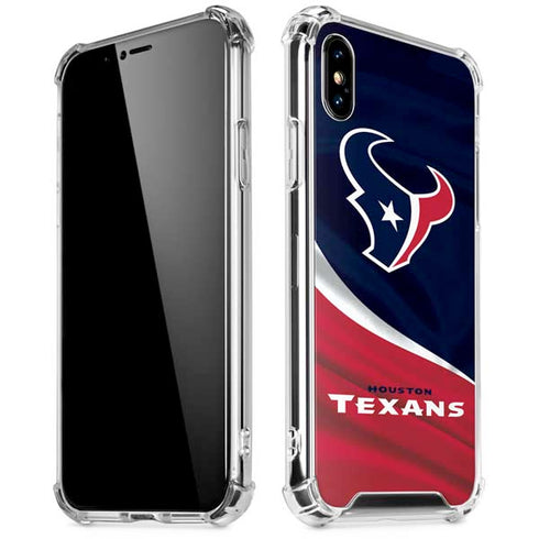 NFL Houston Texans iPhone X/XS Clear Case