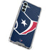 NFL Houston Texans Large Logo Galaxy A14 5G Clear Case