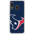 NFL Houston Texans Large Logo Galaxy A20 Clear Case