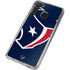 NFL Houston Texans Large Logo Galaxy A21 Clear Case