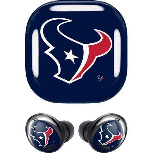 NFL Houston Texans Large Logo Galaxy Buds Pro Skin