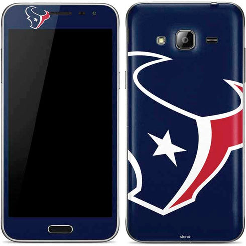 NFL Houston Texans Large Logo Galaxy J3 Skin