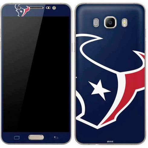 NFL Houston Texans Large Logo Galaxy J7 Skin
