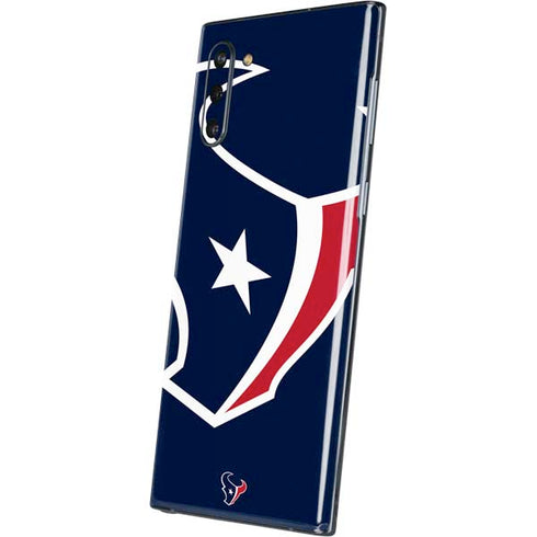 NFL Houston Texans Large Logo Galaxy Note 10 Skin