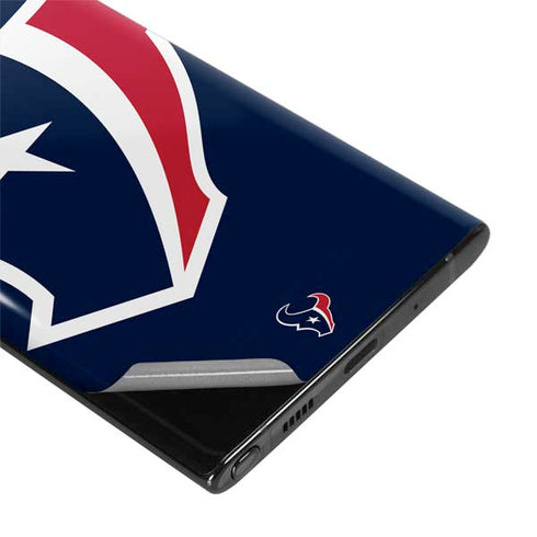 NFL Houston Texans Large Logo Galaxy Note 10 Skin