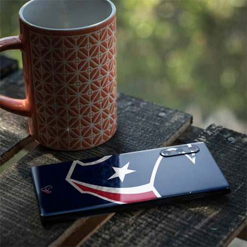 NFL Houston Texans Large Logo Galaxy Note 10 Skin