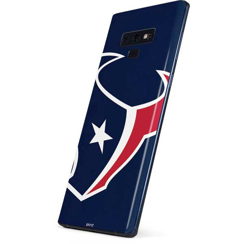 NFL Houston Texans Large Logo Galaxy Note 9 Skin