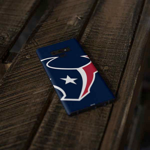 NFL Houston Texans Large Logo Galaxy Note 9 Skin