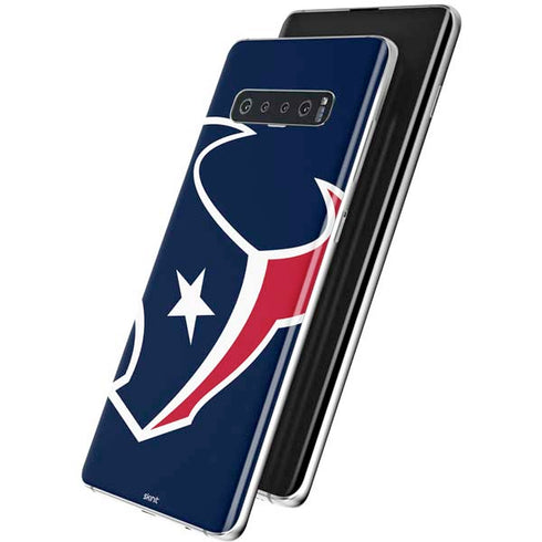 NFL Houston Texans Large Logo Galaxy S10 Skin