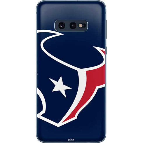 NFL Houston Texans Large Logo Galaxy S10e Skin