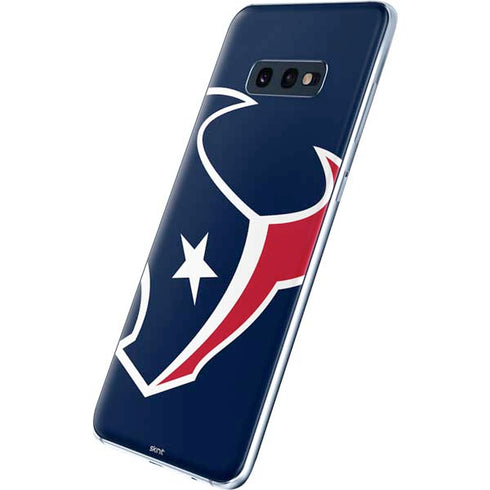 NFL Houston Texans Large Logo Galaxy S10e Skin