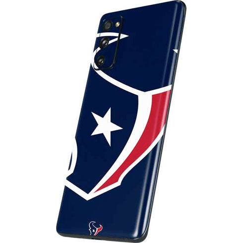 NFL Houston Texans Large Logo Galaxy S20 Fan Edition Skin