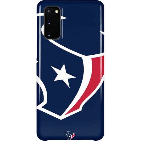 NFL Houston Texans Large Logo Galaxy S20 Lite Case