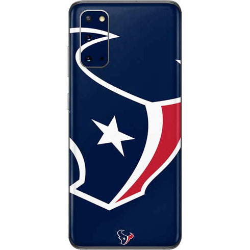 NFL Houston Texans Large Logo Galaxy S20 Skin