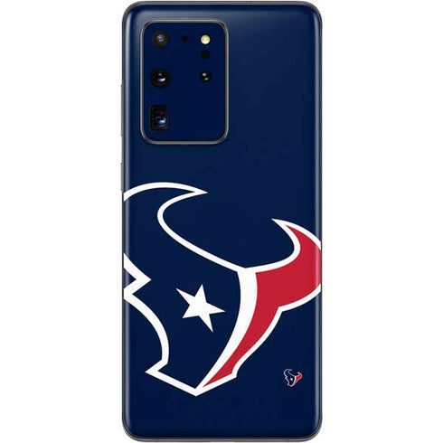 NFL Houston Texans Large Logo Galaxy S20 Ultra 5G Skin