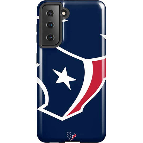 NFL Houston Texans Large Logo Galaxy S21 5G Pro Case