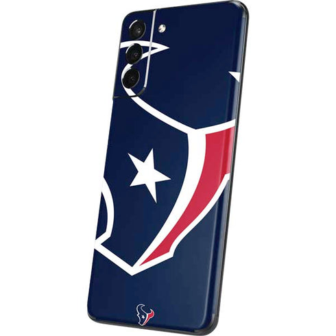 NFL Houston Texans Large Logo Galaxy S21 5G Skin
