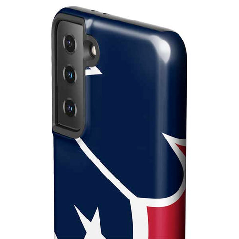 NFL Houston Texans Large Logo Galaxy S21 FE Pro Case