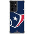 NFL Houston Texans Large Logo Galaxy S21 Ultra 5G Clear Case