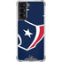 NFL Houston Texans Large Logo Galaxy S22 Clear Case